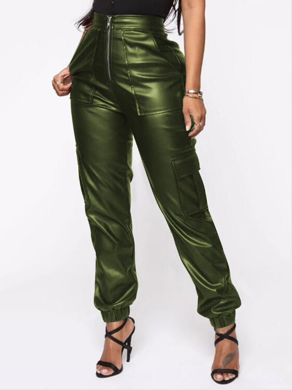 Women's Fashionable Multiple Pocket Cargo Pants