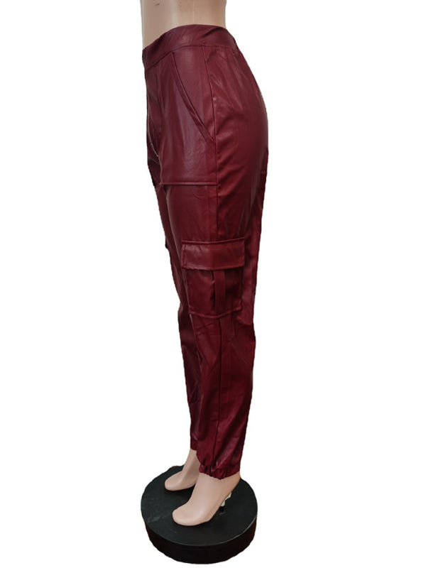 Women's Fashionable Multiple Pocket Cargo Pants